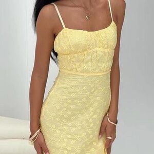 Princess Polly Soft Yellow Garment